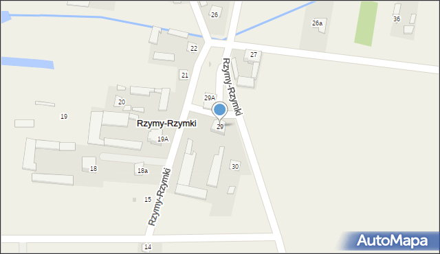Rzymy-Rzymki, Rzymy-Rzymki, 29, mapa Rzymy-Rzymki