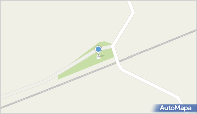 Rzyszczewko, Rzyszczewko, 11, mapa Rzyszczewko