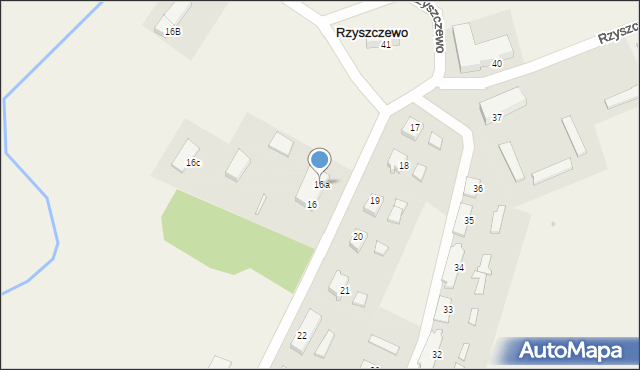 Rzyszczewo, Rzyszczewo, 16a, mapa Rzyszczewo