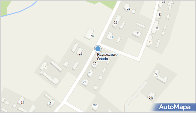 Rzyszczewo, Rzyszczewo, 24, mapa Rzyszczewo