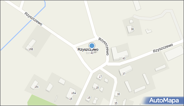 Rzyszczewo, Rzyszczewo, 41, mapa Rzyszczewo