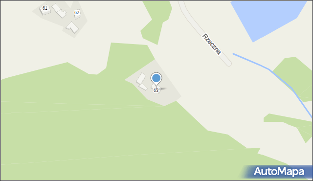 Sanka, Rzeczna, 6, mapa Sanka
