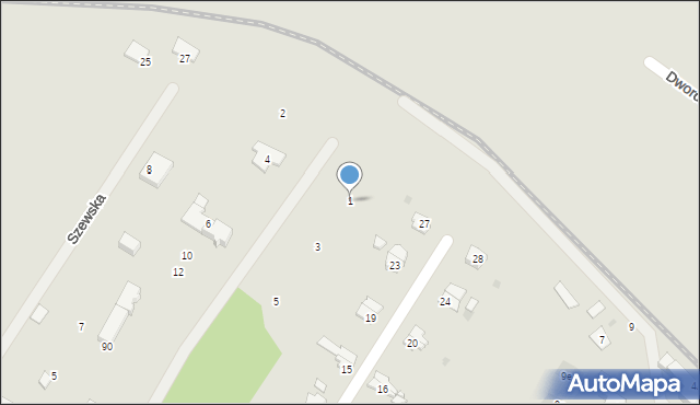 Sobótka, Rzemieślnicza, 1, mapa Sobótka