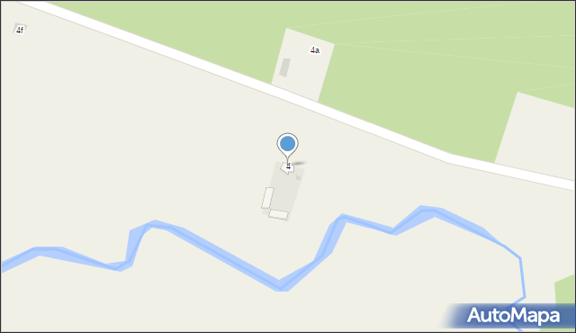 Stare Bosewo, Rzeczna, 4, mapa Stare Bosewo