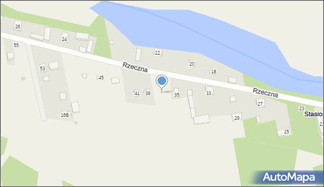 Stasiopole, Rzeczna, 37, mapa Stasiopole