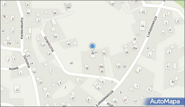 Świerzowa Polska, Rzeczna, 48, mapa Świerzowa Polska