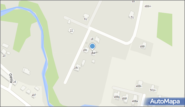 Tarnów, Rzędzińska, 18A, mapa Tarnów