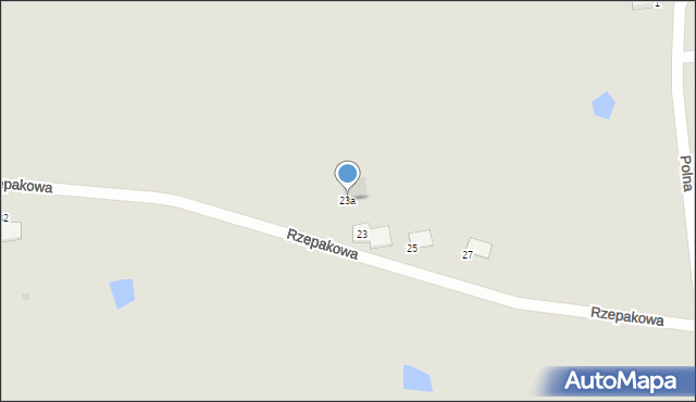 Tuchola, Rzepakowa, 23a, mapa Tuchola