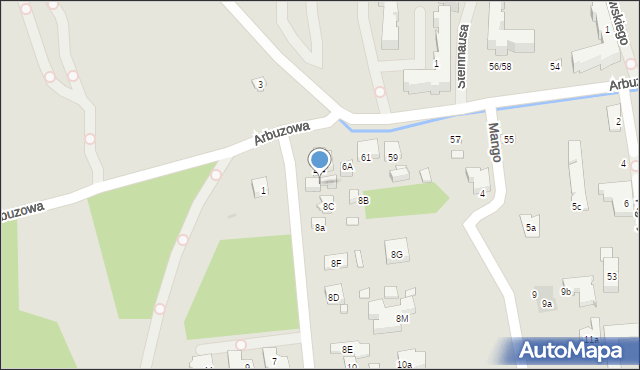 Warszawa, Rzodkiewki, 6, mapa Warszawy