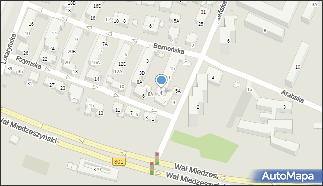 Warszawa, Rzymska, 4, mapa Warszawy