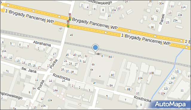 Wejherowo, Rzeźnicka, 6l, mapa Wejherowo