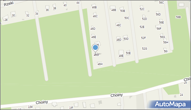 Wola Karczewska, Rzeki, 46G, mapa Wola Karczewska
