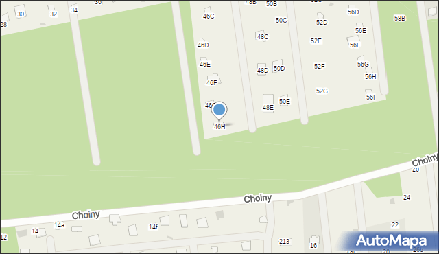 Wola Karczewska, Rzeki, 46H, mapa Wola Karczewska