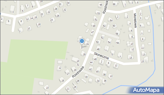 Żagań, Rzeźnicka, 37, mapa Żagań