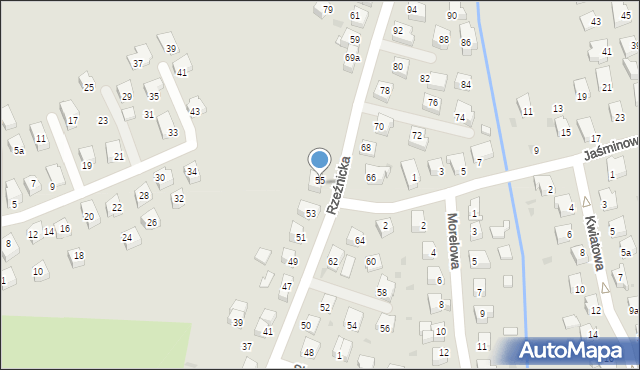 Żagań, Rzeźnicka, 57, mapa Żagań