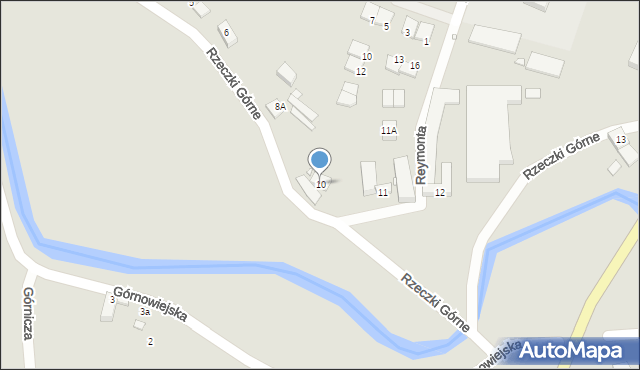 Zgorzelec, Rzeczki Górne, 10, mapa Zgorzelec