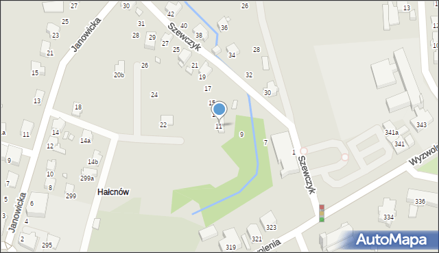 Bielsko-Biała, s. Szewczyk Małgorzaty, 11, mapa Bielsko-Białej