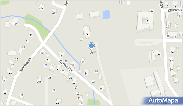 Bielsko-Biała, s. Szewczyk Małgorzaty, 26, mapa Bielsko-Białej