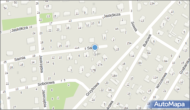 Biała Podlaska, Sarnia, 2, mapa Białej Podlaskiej