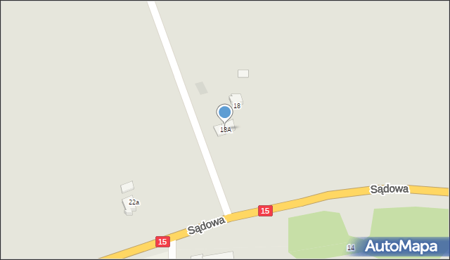 Brodnica, Sądowa, 18A, mapa Brodnica