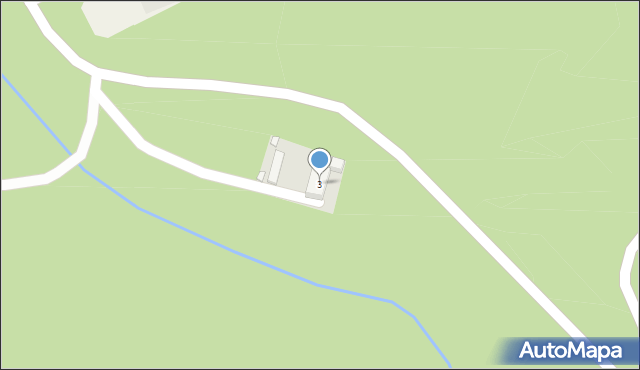 Chełmsko Śląskie, Sądecka, 3, mapa Chełmsko Śląskie