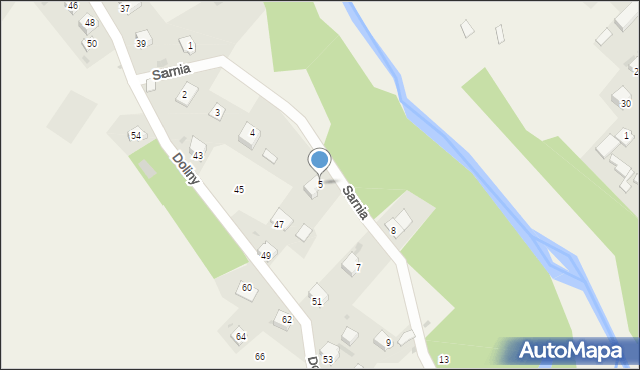 Cisiec, Sarnia, 5, mapa Cisiec