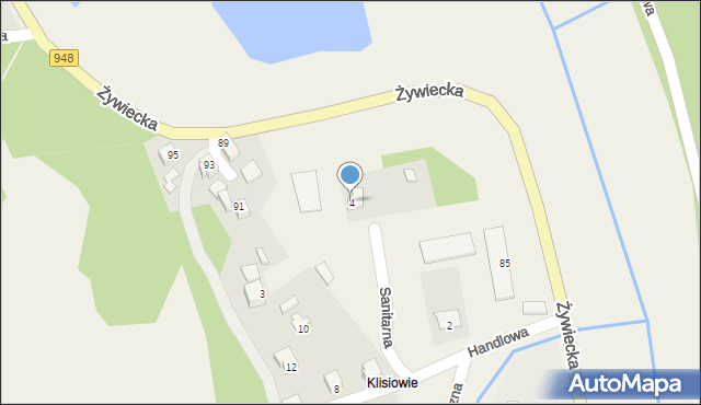 Czernichów, Sanitarna, 4, mapa Czernichów