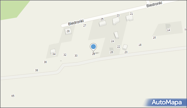 Dobra, Salamandry, 28, mapa Dobra