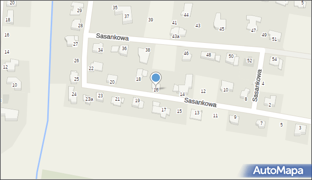 Dobra, Sasankowa, 16, mapa Dobra