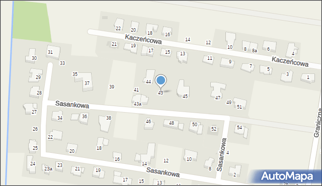 Dobra, Sasankowa, 43, mapa Dobra