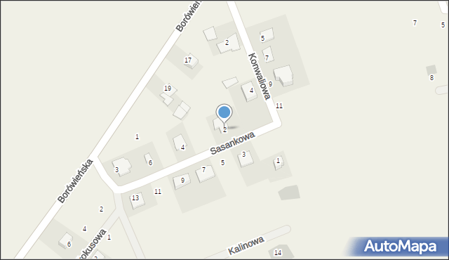 Dobrcz, Sasankowa, 2, mapa Dobrcz