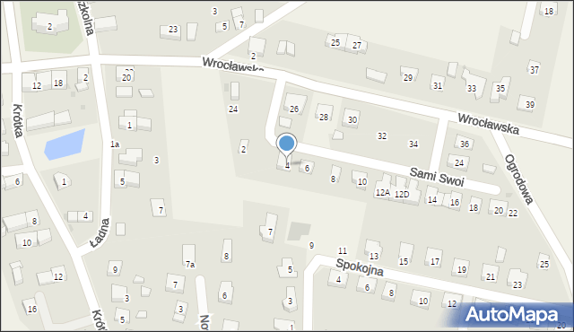 Dobrzykowice, Sami Swoi, 4, mapa Dobrzykowice