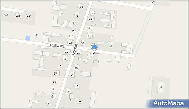 Dobrzyniewo Duże, Sadowa, 96, mapa Dobrzyniewo Duże