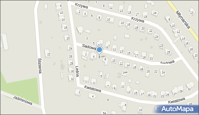 Frombork, Sadowa, 6, mapa Frombork