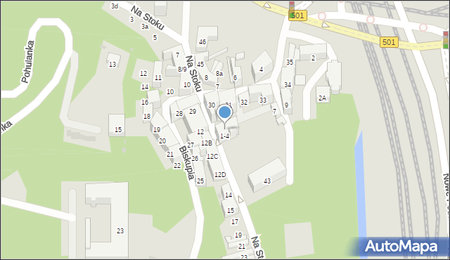 Gdańsk, Salwator, 1/4, mapa Gdańska