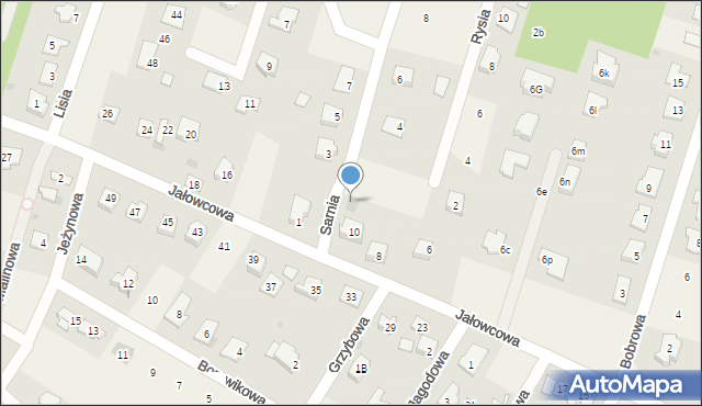 Głogowo, Sarnia, 2, mapa Głogowo