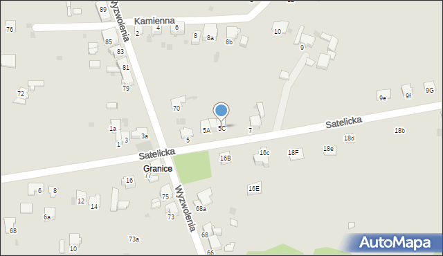 Imielin, Satelicka, 5C, mapa Imielin