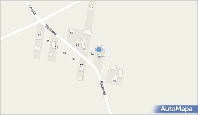 Jangrot, Sadowa, 60, mapa Jangrot