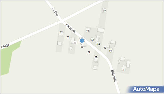 Jangrot, Sadowa, 61, mapa Jangrot