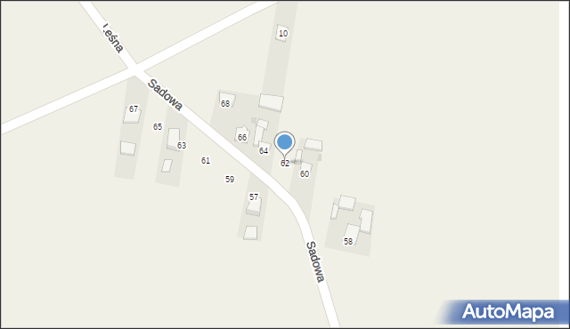 Jangrot, Sadowa, 62, mapa Jangrot