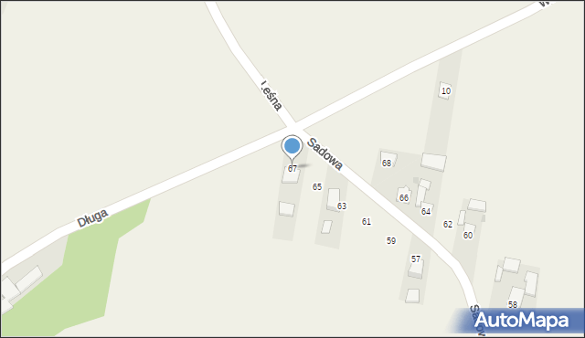 Jangrot, Sadowa, 67, mapa Jangrot