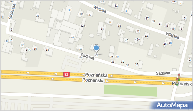 Jasin, Sadowa, 21, mapa Jasin