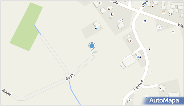 Kłokoczyn, Sarnia, 1, mapa Kłokoczyn