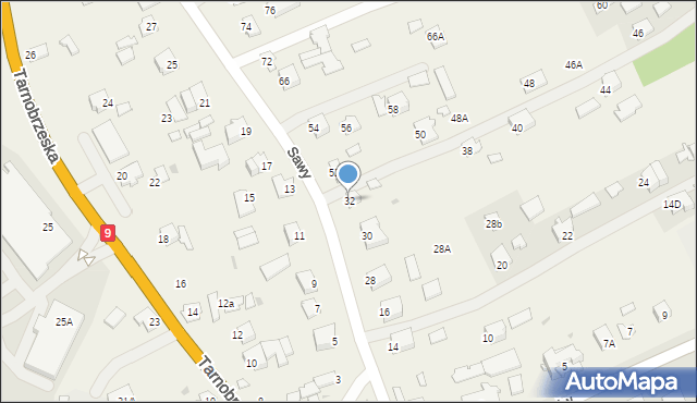 Kolbuszowa Dolna, Sawy, ppor., 32, mapa Kolbuszowa Dolna