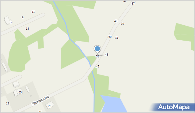 Kozerki, Saturna, 52, mapa Kozerki