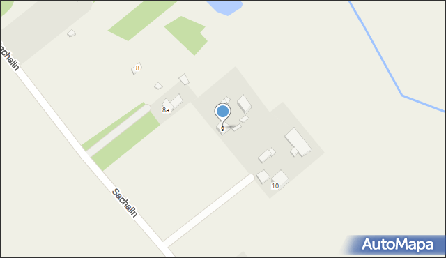 Krokocice, Sachalin, 9, mapa Krokocice