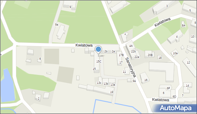 Krośnice, Sanatoryjna, 15D, mapa Krośnice