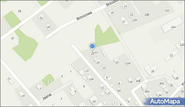 Leoncin, Sadowa, 16, mapa Leoncin