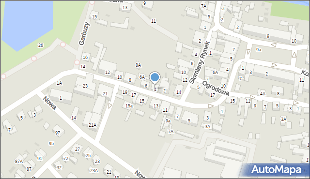 Lidzbark, Sądowa, 4, mapa Lidzbark