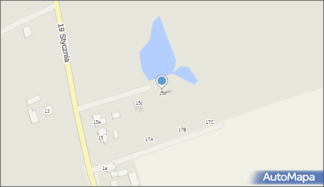 Lubawa, Sadowa, 15d, mapa Lubawa